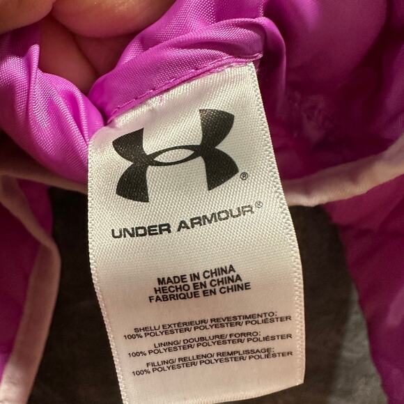 NEW Under Armour Quilted Jacket , NWT, Sz YXL (18-20) (18A) - Picture 4 of 7